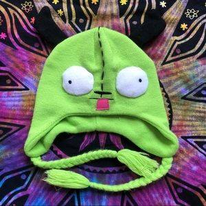 Invader Zim Gir Tassel Beanie